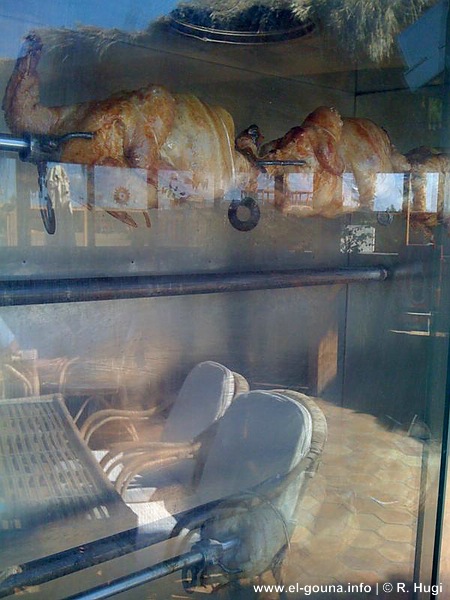 BBC Chicken on the spit